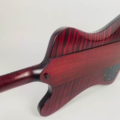 Gibson Nikki Sixx Thunderbird Bass-Shout at the Devil indeed- 2009 Trans Red image 7