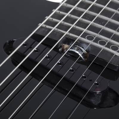 Schecter Sunset-7 Triad - Gloss Black (2575) image 14