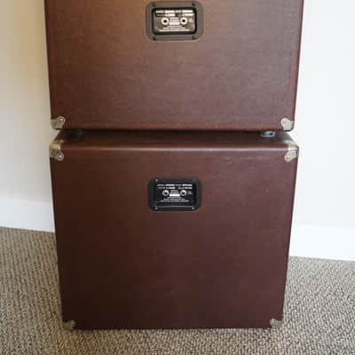 Rivera Rivera Sedona Tube Head + Dual Matching Sedona EX Extension Cabinets (Full Stack) – Loaded with JBL Drivers 2010 - Brown Rolex image 9