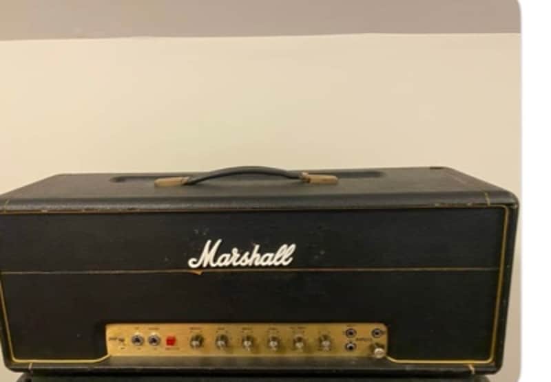 Marshall Head Mark 2 Super Lead 100 watt 1973 Hand wired image 1