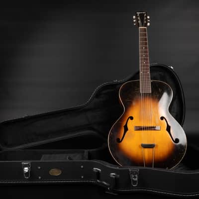 1936 Kalamazoo KG-31 - Sunburst | USA Gibson Vintage Pre War Archtop Jazz Acoustic Guitar K&K Pure Mini Pickup 1.86kg | Case image 1