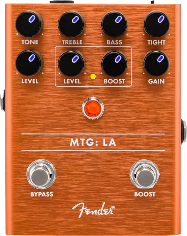 Mint Fender MTG: LA Tube Distortion Guitar Effect Pedal image 1