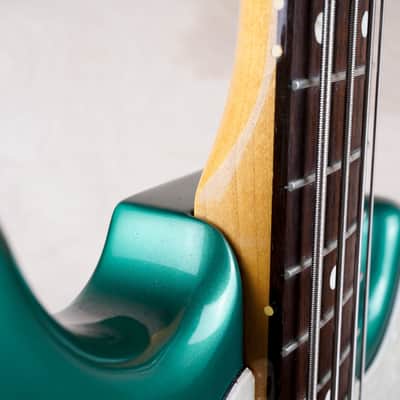 Fender MB-SD/CO Competition Mustang Bass Reissue CIJ 1997 Ocean Turquoise Metallic Japan w/ Bag image 18