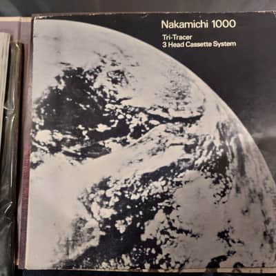 Nakamichi 1000 Tri Tracer , Accessories Album , 1970's image 8