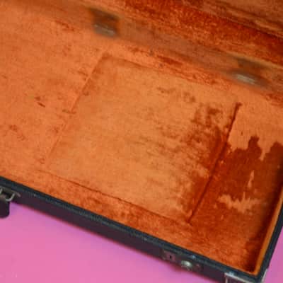 Vintage1960's Fender Jazzmaster / Jaguar Hard Case - Black Tolex -  Pre-CBS Strat image 3