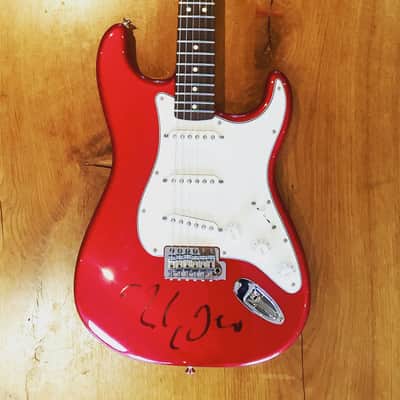 Mark Knopfler-Signed Fender Stratocaster Rosewood Fingerboard image 1
