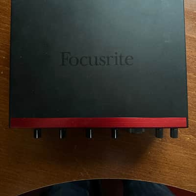 Focusrite Clarett+ 4Pre USB-C Audio Interface 2021 - Present - Red image 2