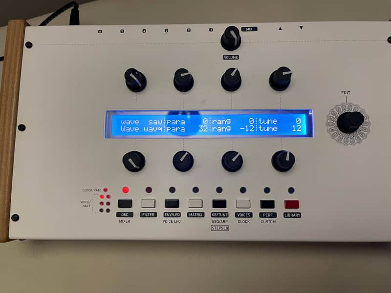 Tubeohm Tubika 6-Voice Analog Synthesizer - Mutable Ambika Replica image 1