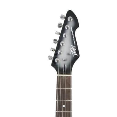 Peavey Raptor Custom 6 String Electric Guitar SSS - Silverburst image 3