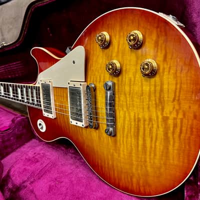 Gibson Custom Shop Standard Historic '59 Les Paul Standard Reissue 2013 - 2017 - Washed Cherry VOS image 17