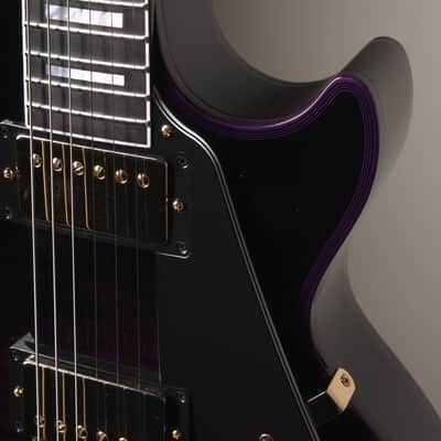 Gibson Custom Shop "Dealer Select" Les Paul Custom Electric Guitar - Purple Widow Burst incl. OHSC image 5