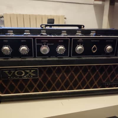 Vox Conqueror 2-Channel 30-Watt 2x12" Piggyback Guitar Amp 1967 - 1969 - Black image 6