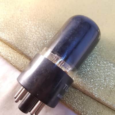 Tung-Sol Perfect 0% Tight Matched Pair (2) 6V6GT tNOS AT1000 TESTED Vacuum Tubes greyglass Black Glass Beam Power 6V6 1946-1959 image 10