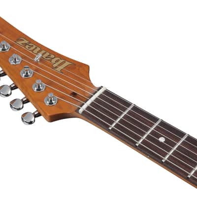 Ibanez AZ Prestige 6 String Electric Guitar w/Case - Vermillion Red (AZ2204NWVR) image 4
