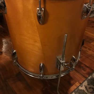 Vintage Yamaha 9000 Series Drum Set in Real Wood Satin - 14x22, 16x16 & 9x13  Pre-Recording Custom image 4