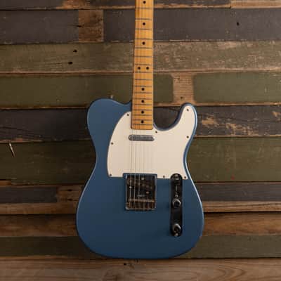 Fender Telecaster (Refinished) 1975 w/ OHSC Lake Placid Blue image 2