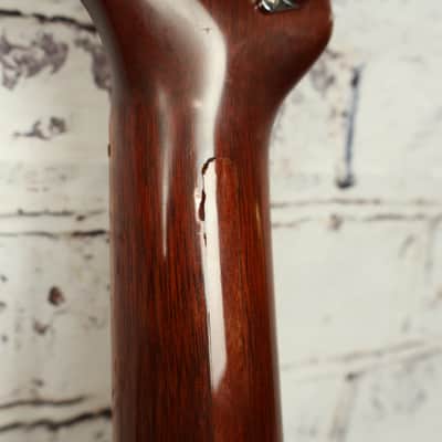 R.O'M Custom Guitars S-Type S-Type - Natural over mahogany body image 8