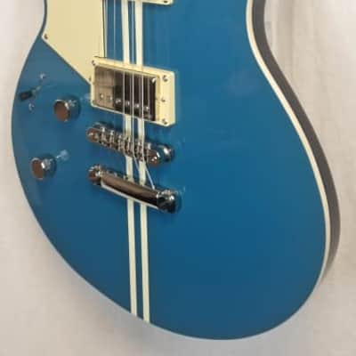 Yamaha RSS20L Revstar Standard Left Handed Electric Guitar, 2 Alnico V Humbucking Pickups, Swift Blue, w/Bag image 4