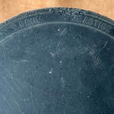 Pep Drum Practice Pad Vintage Made in Kankakee Ill  5' image 5