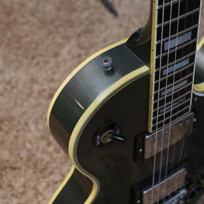 Video! 1986 Gibson Les Paul Custom Charcoal Metallic / Gun Metal Grey image 23