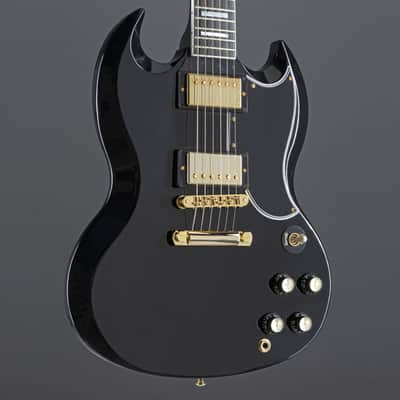 Gibson SG Custom 2-Pickup Ebony - Custom Electric Guitar image 6