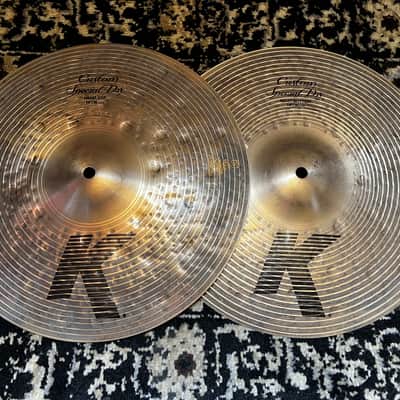 Zildjian 14" K Custom Special Dry Hi-Hat Cymbals (Pair) - Traditional image 1