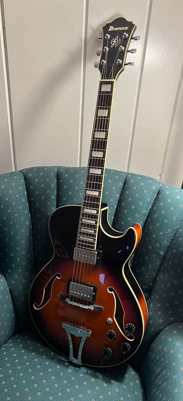 Ibanez AG75-BS Artcore with Rosewood Fretboard 2002 - 2017 - Brown Sunburst image 1