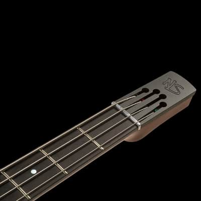 CR4 RADIUS Bass Guitar Amber Satin image 4