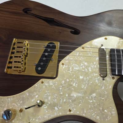 Fender-Type Custom High-End Telecaster-Type 2020 - INDIAN ROSEWOOD NATURAL image 4