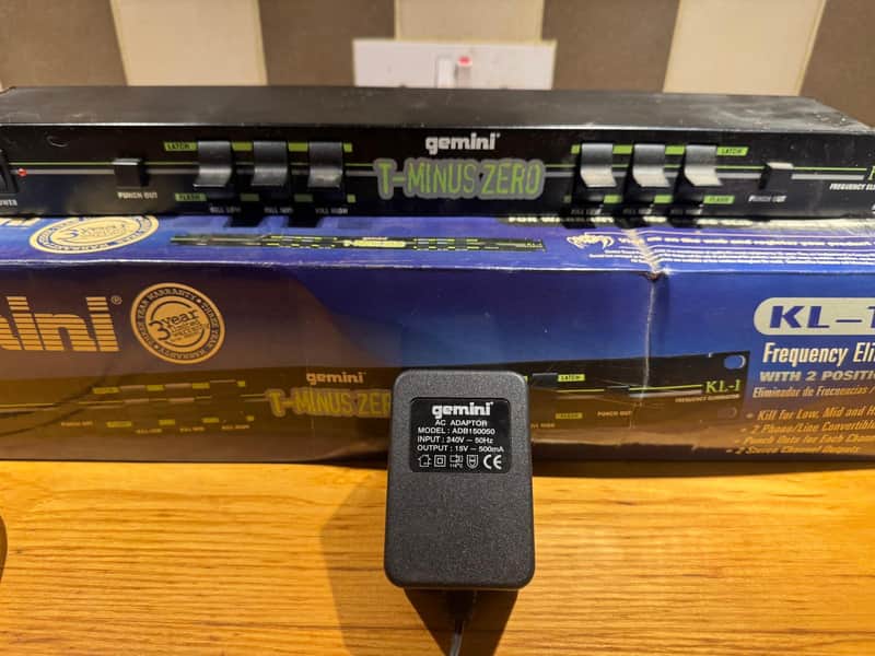 Gemini KL-1 T-Minus Zero Frequency Eliminator - Boxed with Original Power Supply image 1