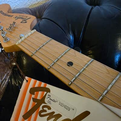 Fender Stratocaster 1979 ONE OWNER - Original Hang Tag! Red Ash Body Vintage 70s American Strat image 17