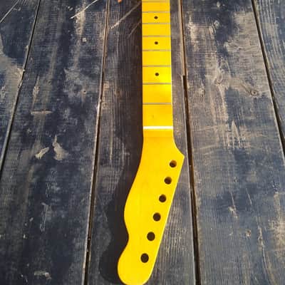 Vintage tint Canadian Maple T guitar neck SS fret fit oem bodies image 7