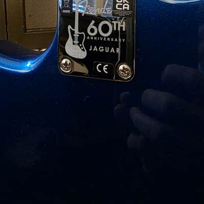 Fender 60th anniversary Jaguar 2022 - Mystic Lake Placid Blue image 7