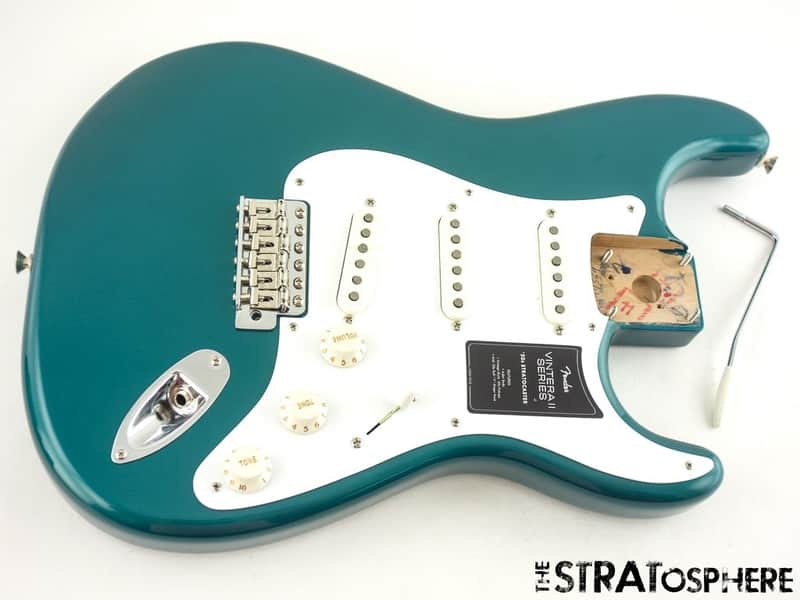 Fender Vintera II 50s RI Stratocaster Strat LOADED BODY 1950s, Ocean Turquoise image 1