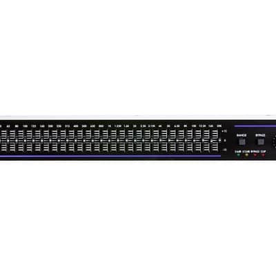 ART EQ351 Single Channel 31-Band Equalizer Bundle with 1/4" TRS Cables image 2