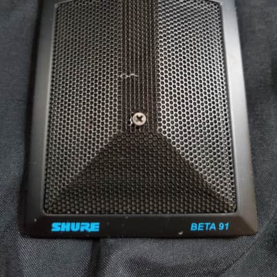 Vintage Shure BETA 91 Boundary Condenser Microphone - Black image 1