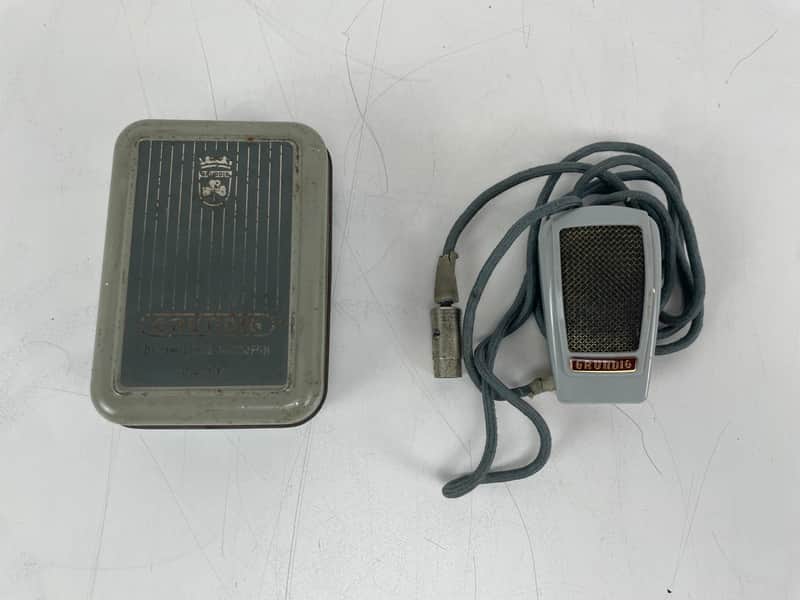 Grundig - GDM 15 - Dynamic Microphone - Inc. Case image 1