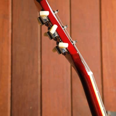 Epiphone ES-335 Figured Raspberry Tea Burst Semi-Hollow Electric Guitar image 9