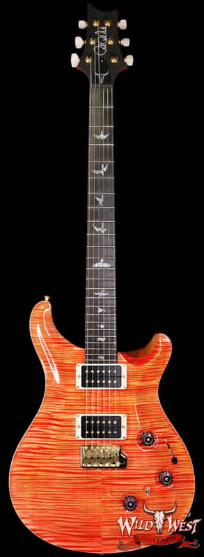 PRS Wild West Guitars 25th Anniversary Limited Run Wood Library Artist Package Custom 24 Piezo Salmon (Private Stock Color) 7.90 LBS (US Only / No International Shipping) image 1