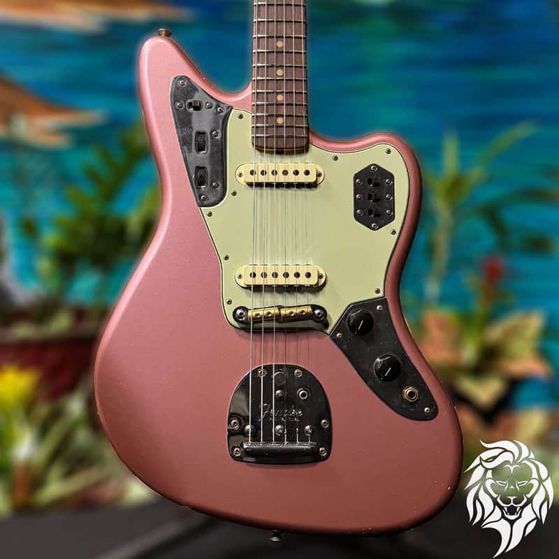 Fender Custom Shop 1964 Jaguar Faded Burgundy Mist CZ578800