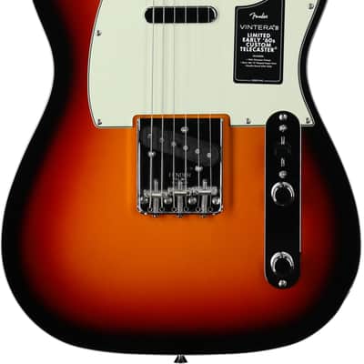 Fender Limited Edition Vintera III Early 60s Telecaster Electric Guitar, 3-Color Sunburst image 3
