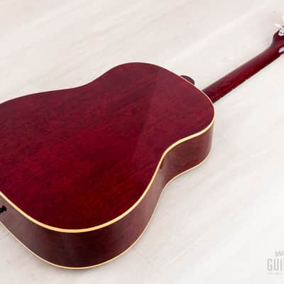 1964 Gibson J-45 ADJ Vintage Dreadnought Acoustic Guitar Cherry Sunburst, Collector-Grade w/ Case image 17