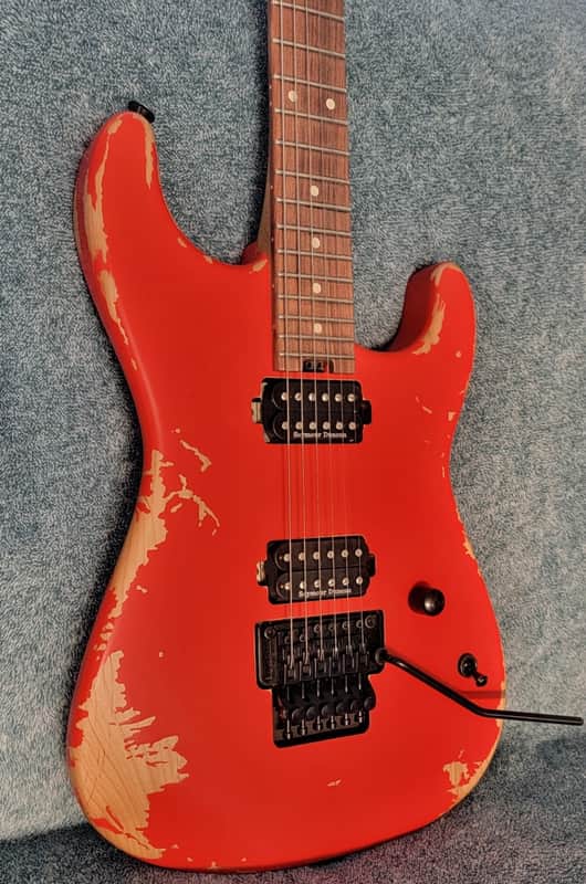 Charvel Pro-Mod San Dimas Relic super lightweight 7.5 pounds image 1
