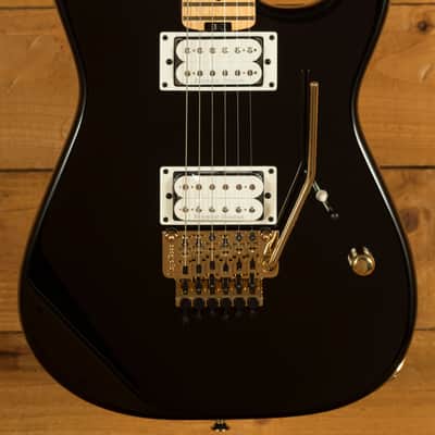 Charvel American Neo-Classic San Dimas SD1 HH FR - Maple - Gloss Black image 1
