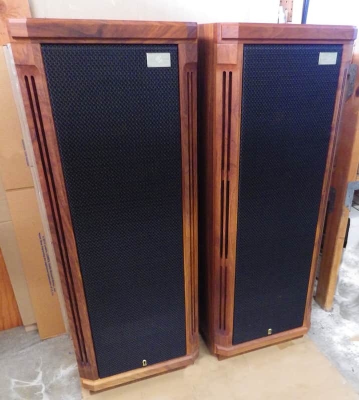 Tannoy Kensington GR Prestige Loudspeakers reference floor speakers & boxes walnut local pickup San Diego California image 1