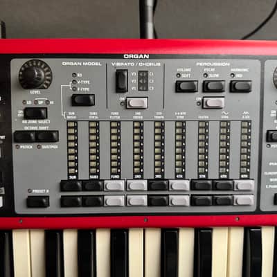 Nord Stage EX HA76 Hammer Action 76-Key Digital Piano 2008 - 2011 - Red image 4