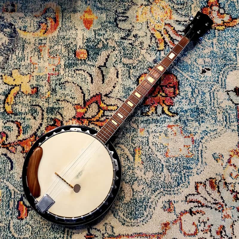1980's Encore E-75 Banjo - Closed Back 5-string w/case image 1