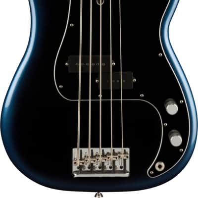 Fender American Professional II Precision Bass V 5-String Bass Guitar, Maple Fingerboard, Dark Night image 1
