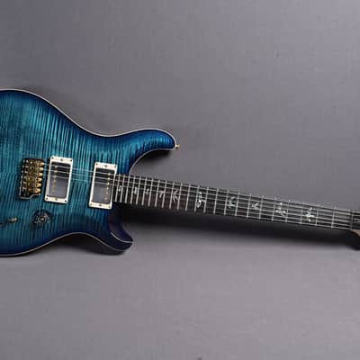PRS Custom 24 Wood Library Y2 SA Back ZI/FB Cobalt Blue image 3
