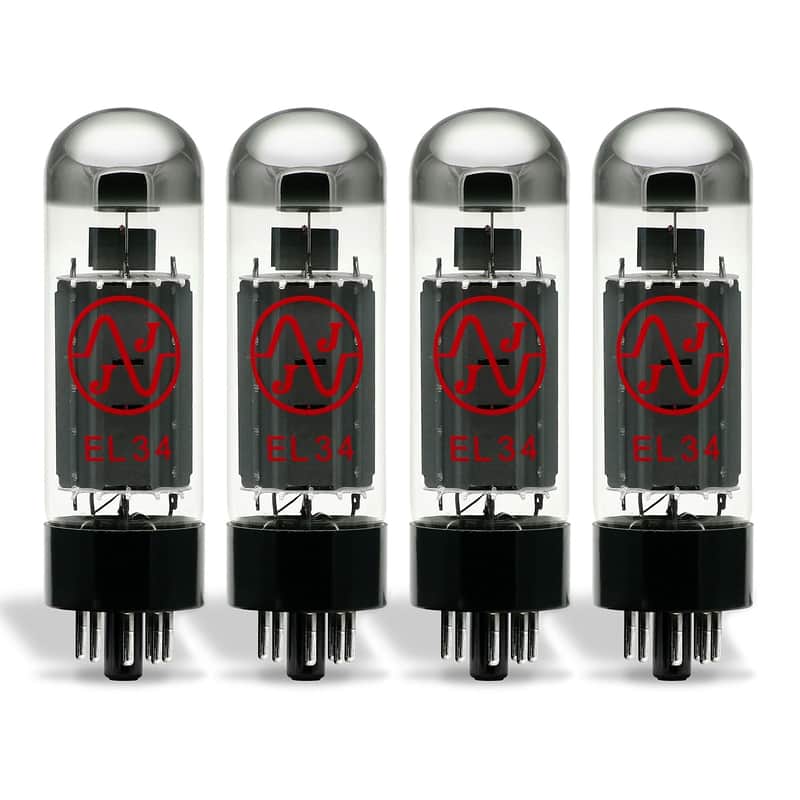 JJ Electronic EL34 Power Tube Apex Matched Quad image 1